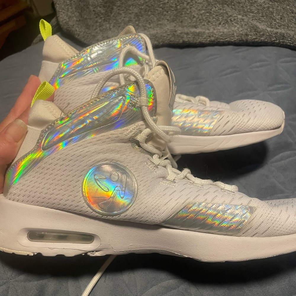 Zumba Air Funk white and silver!